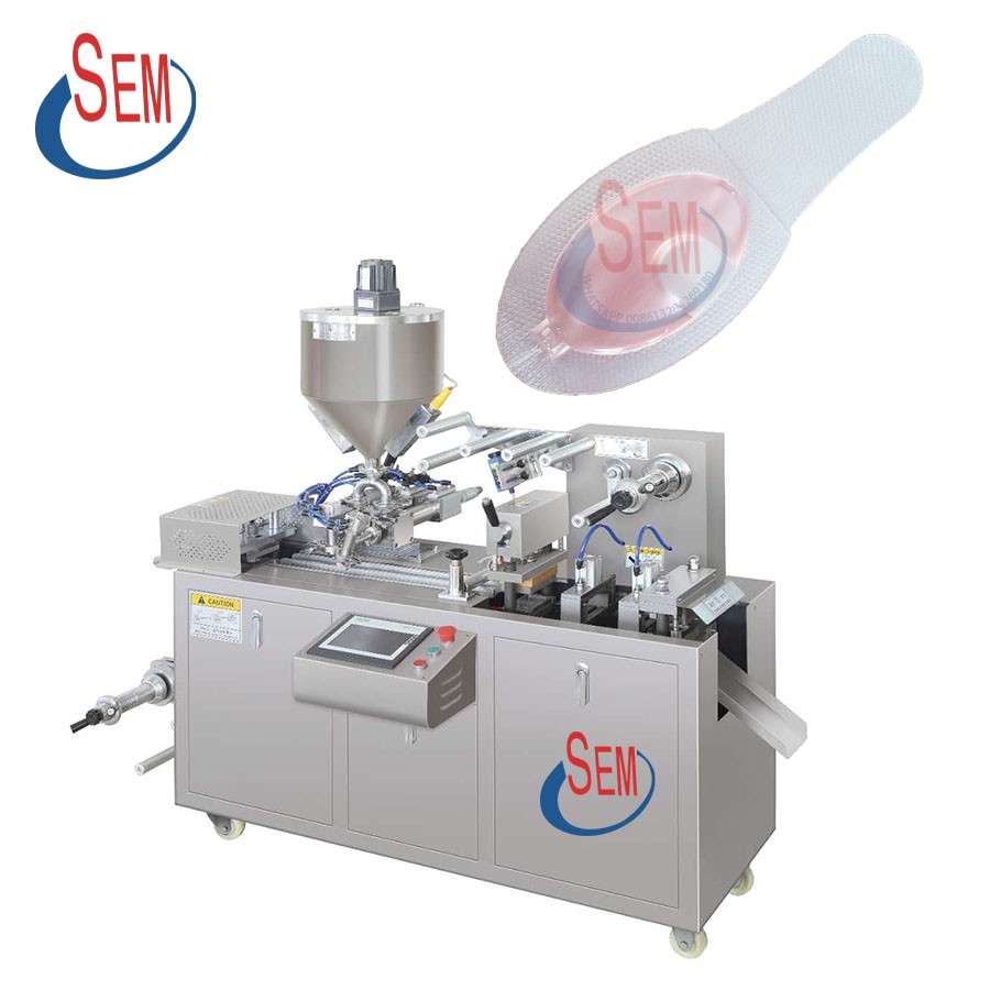 DPP 80 Automatic liquid filling small blister packing machine for jam