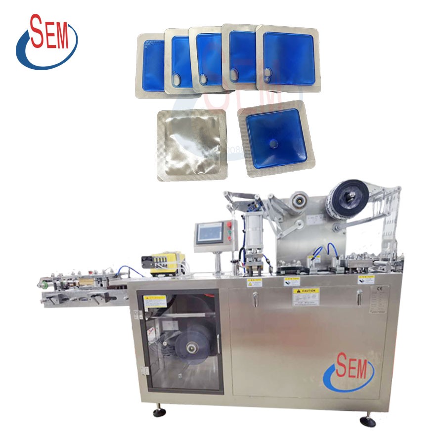 Aluminum pvc pet mini blister packaging packing machine for candy capsule