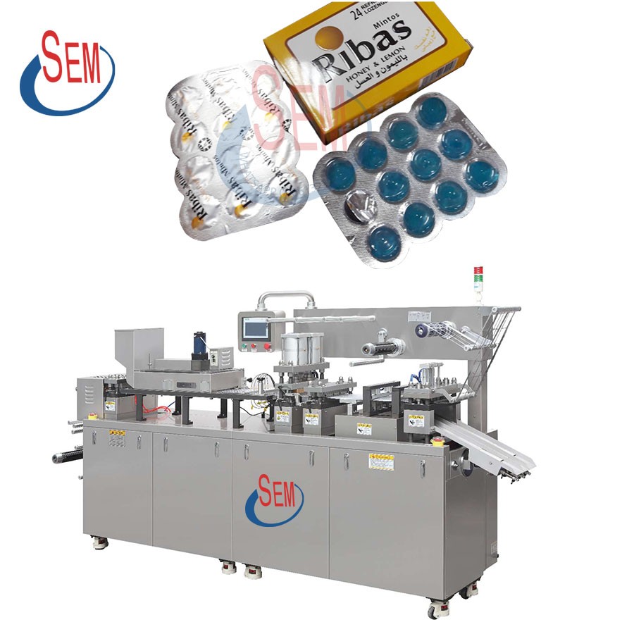 DPP-250Automatic Pill Capsule Tablet Packaging Machine Mini Blister Packaging Machine