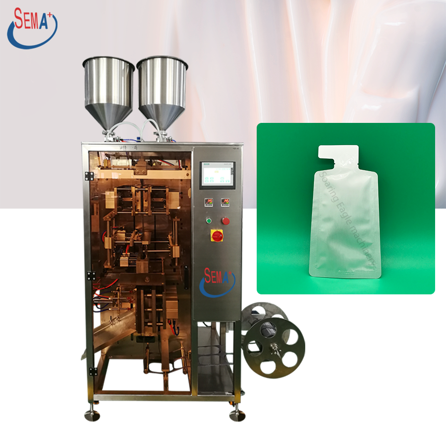 Sachet packing machine for dry vegetable and powder ——Deliver to Vietnam 