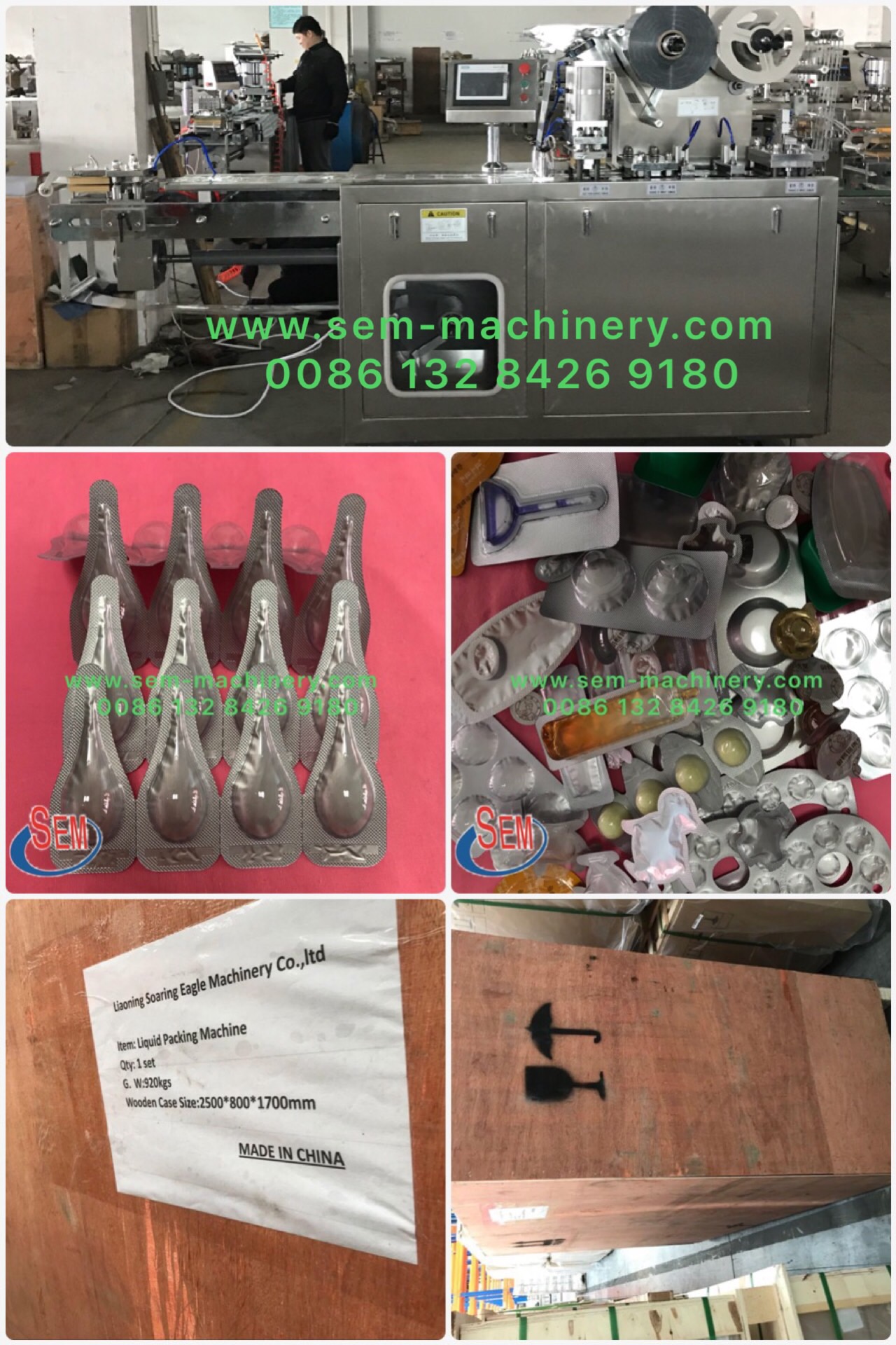 Automatic Blister Packing Machine Delivery