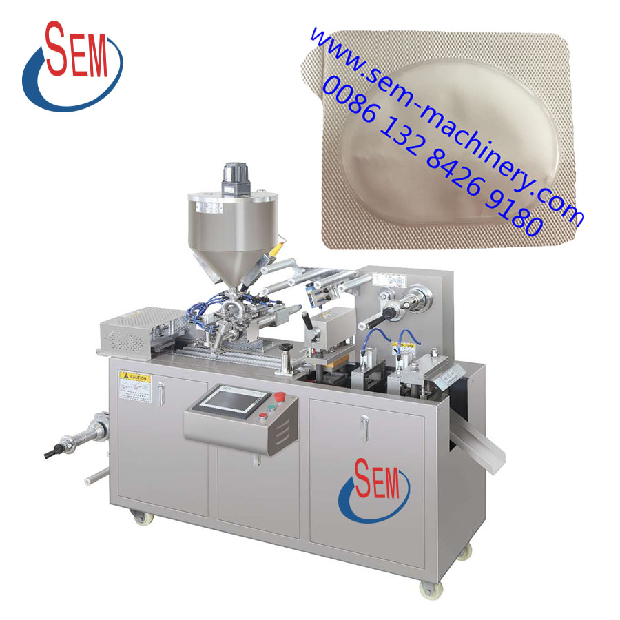 DPP 80 Automatic liquid filling small blister packing machine for jam