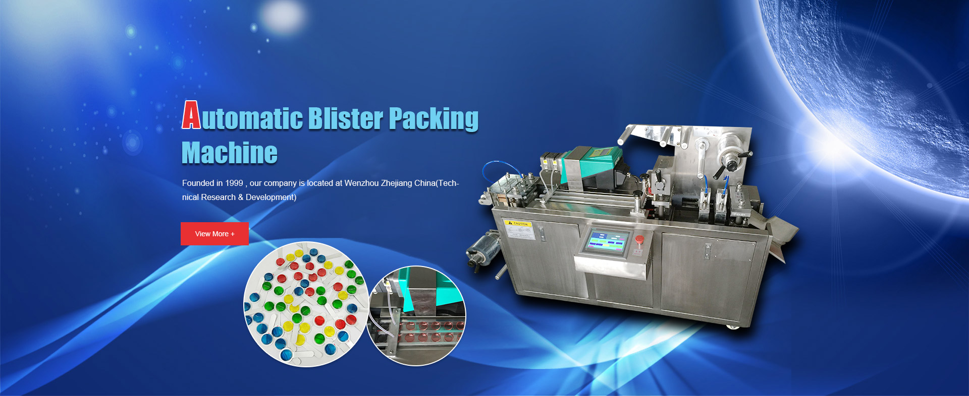 Automatic Blister Packing Machine