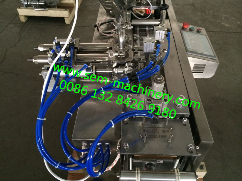 Automatic liquid paste blister packing machine