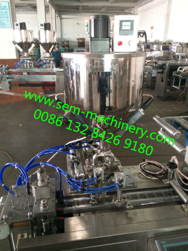 Automatic liquid paste blister packing machine