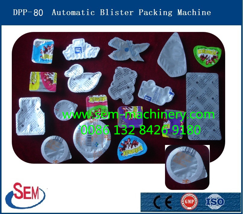 mini blister packing machine for jam ketchup packing