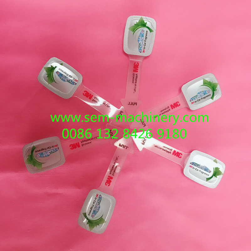 car perfume blister packing machine