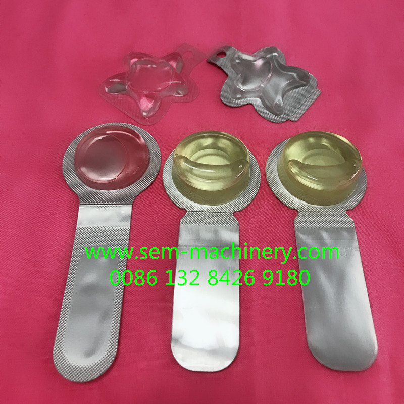 mini type perfume blister packing machine