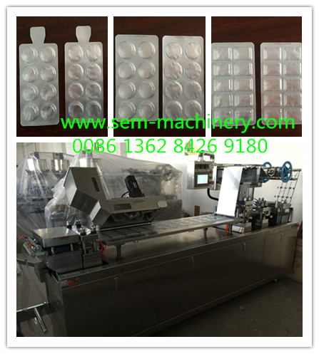 Automatic Tablet capsule pill candy blister packing machine