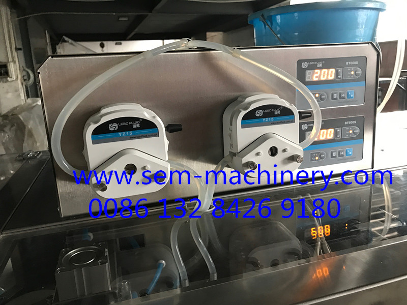 small plastic ampoule liquid packing machine