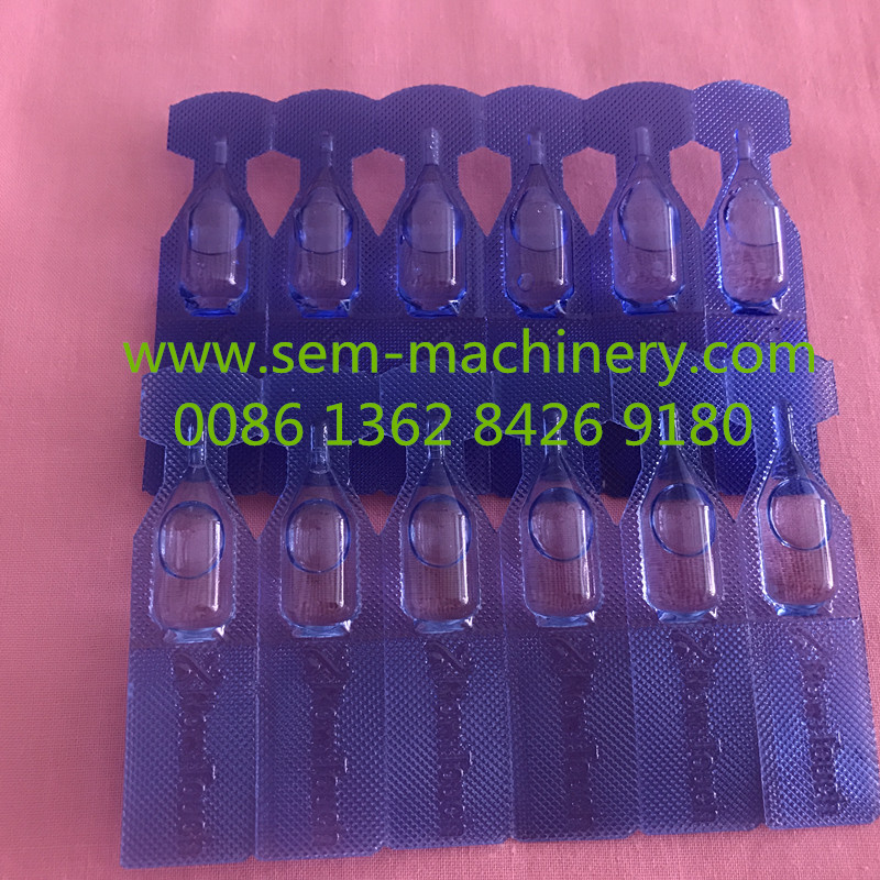 small plastic ampoule liquid packing machine