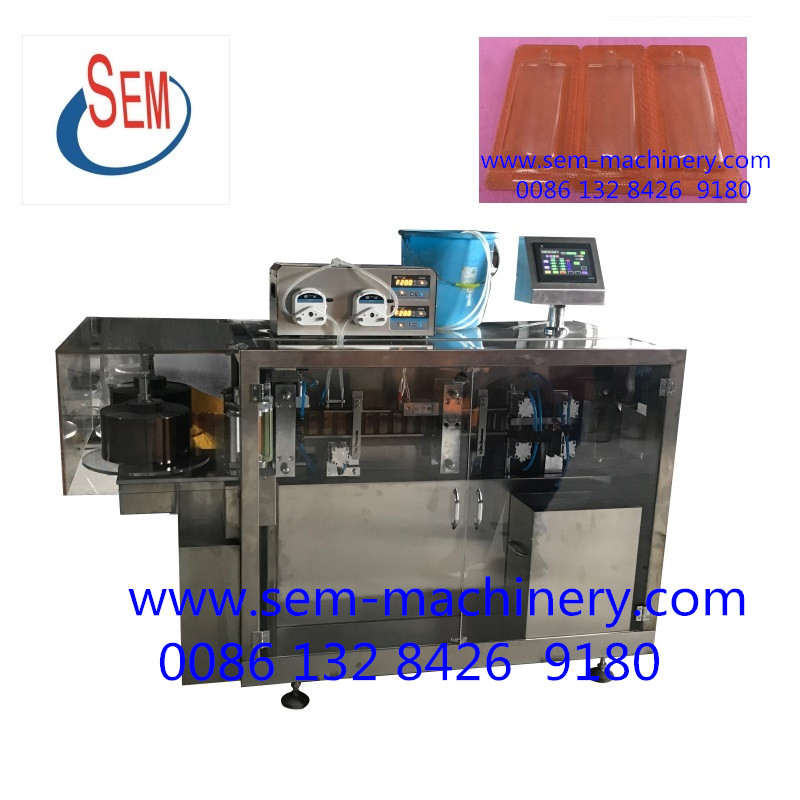 monodose machine bottle plastic tube filling and sealing machine