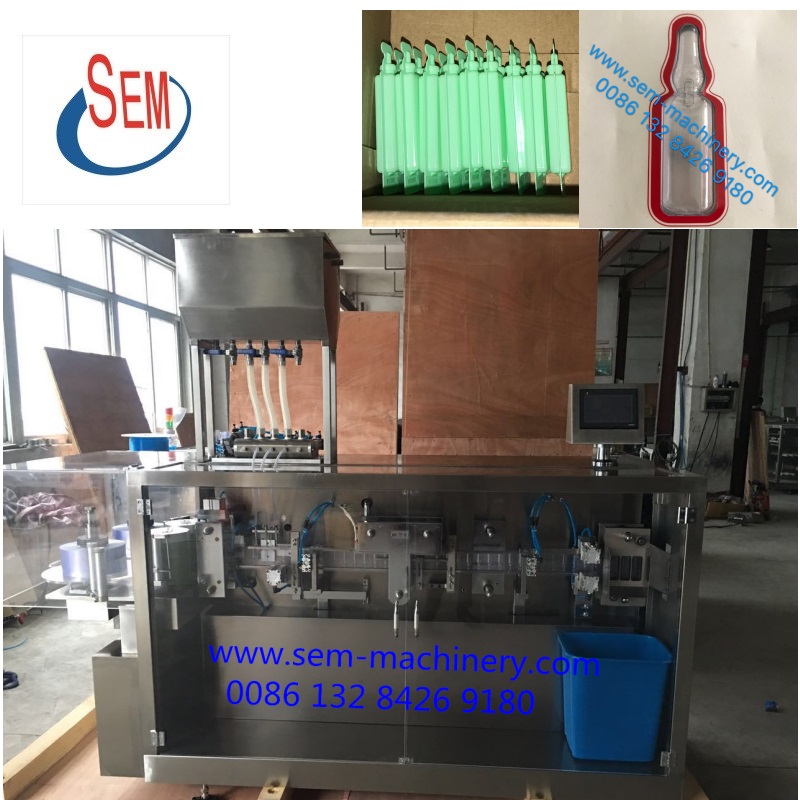 energy drinks plastic ampoule packaging machine/filling machine
