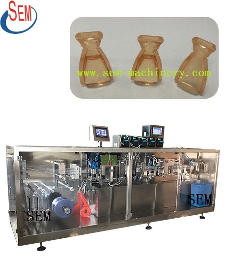 flexible automatic engine oil bfs ampoule filling sealing machine