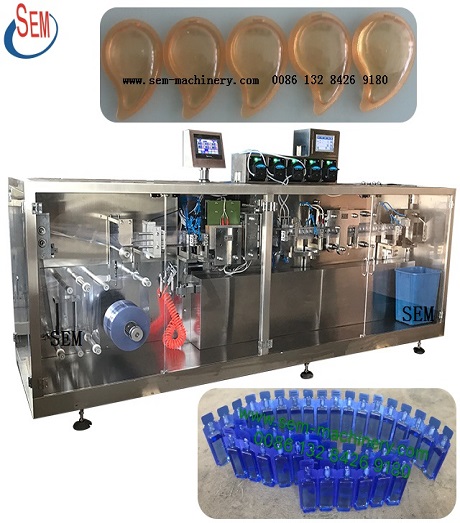 plastic ampoule garlic sauce packing machine