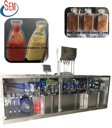 plastic vial spice sauce packing machine