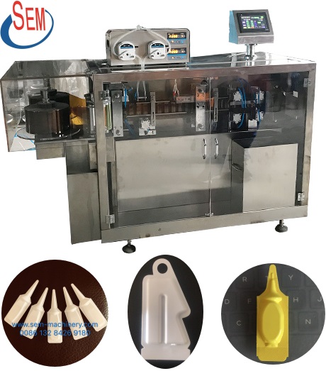 small plastic ampoule liquid packing machine