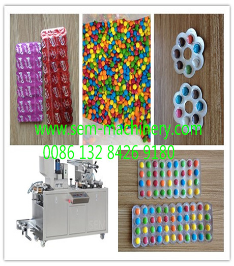 chocolate beans blister packing machine