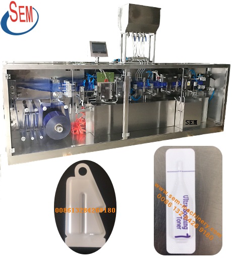 cosmetic liquid packing machine