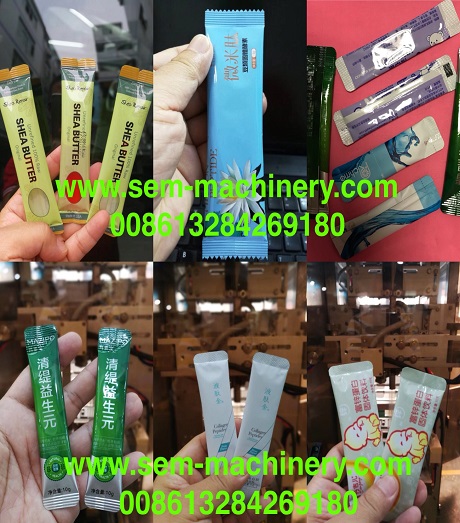 shaped stick sachet packing machine