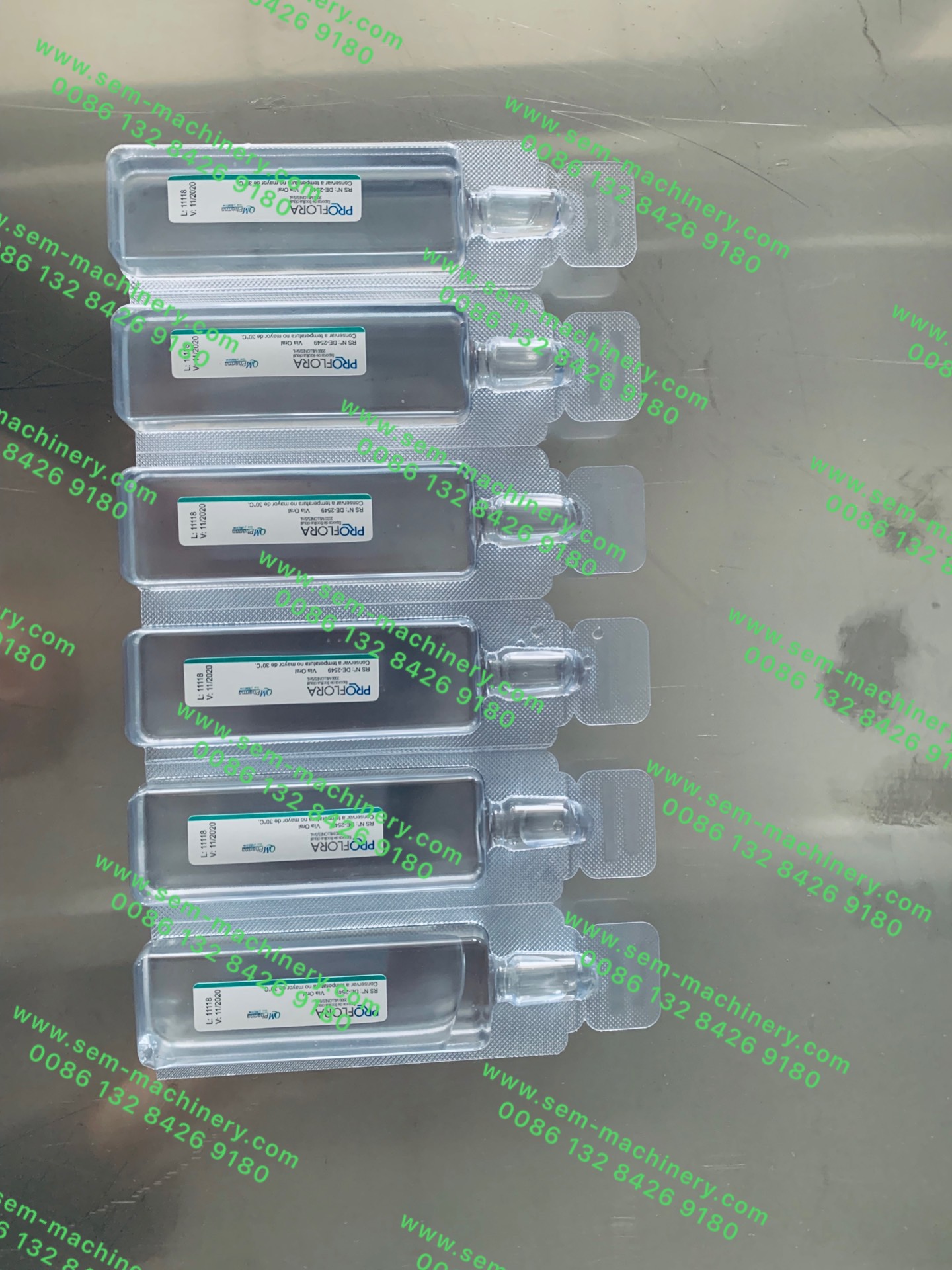 BFS Ampoule Liquid Filling labeling Packing line