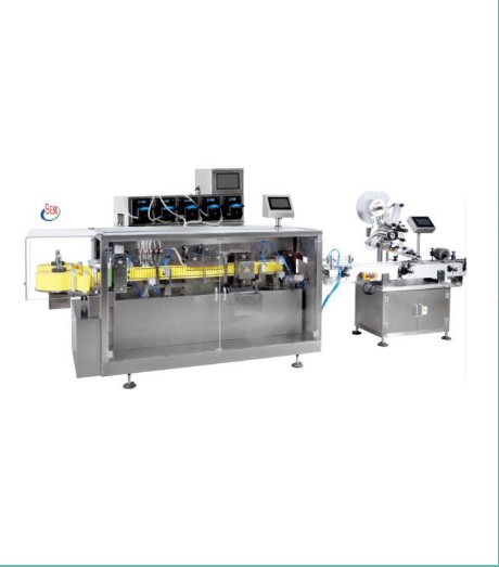 BFS Ampoule Liquid Filling labeling Packing line