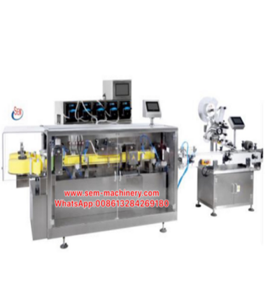 Automatic BFS Liquid Packing Machine with Labeling Machine