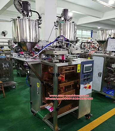 Twin Pack Sachet Packing Machine Finished Production
