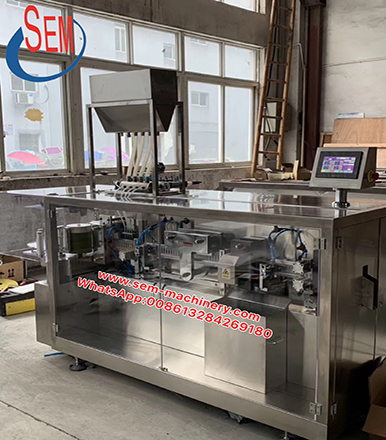 Automatic Plastic Ampoules Liquid Packing Machine