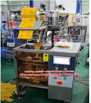 Automatic Cosmetic Sachet packing machine