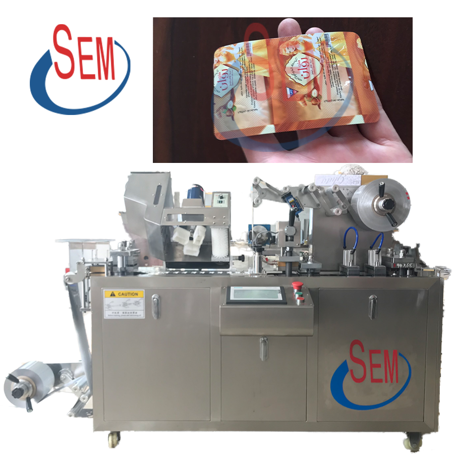 Automatic Blister Packaging Machine for Honey, Capsule, Tablet, Pill, Candy