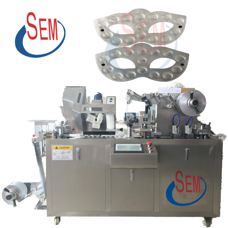 small automatic tablet/capsule/soft gelatin blister packaging machine