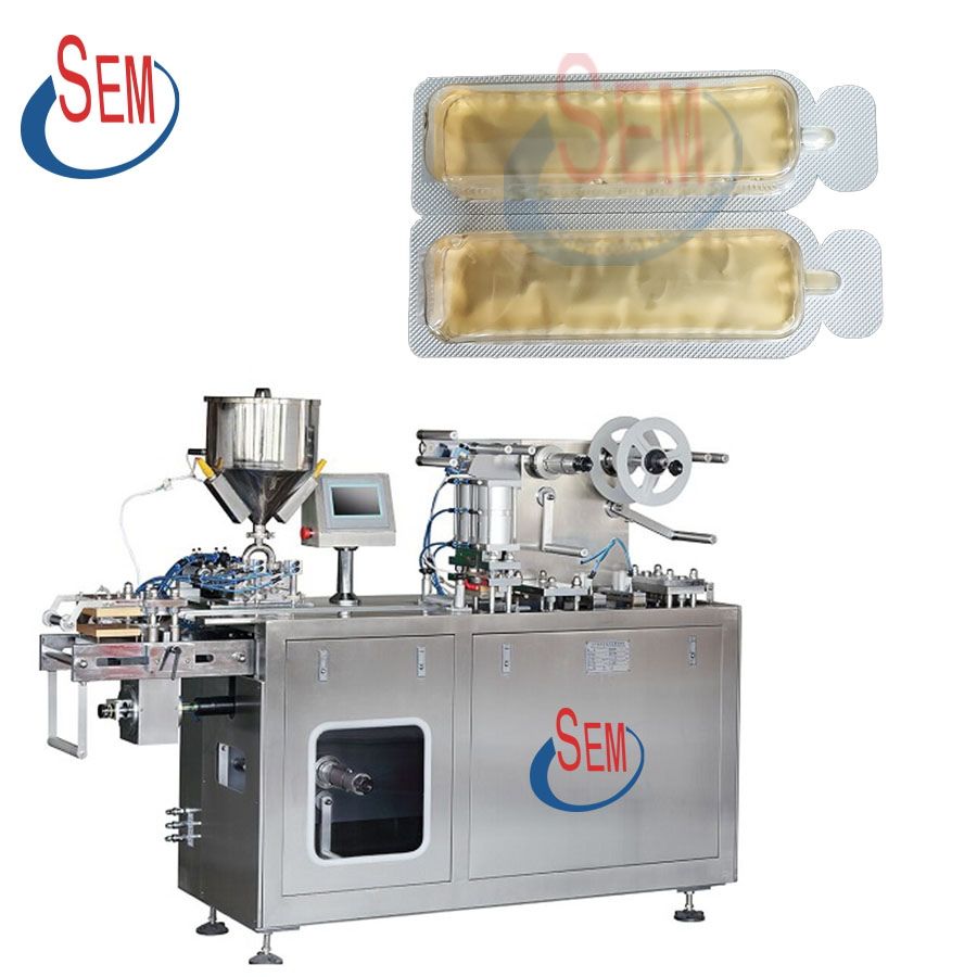 DPP140 Small blister liquid filling automatic chocolate blister packing machine