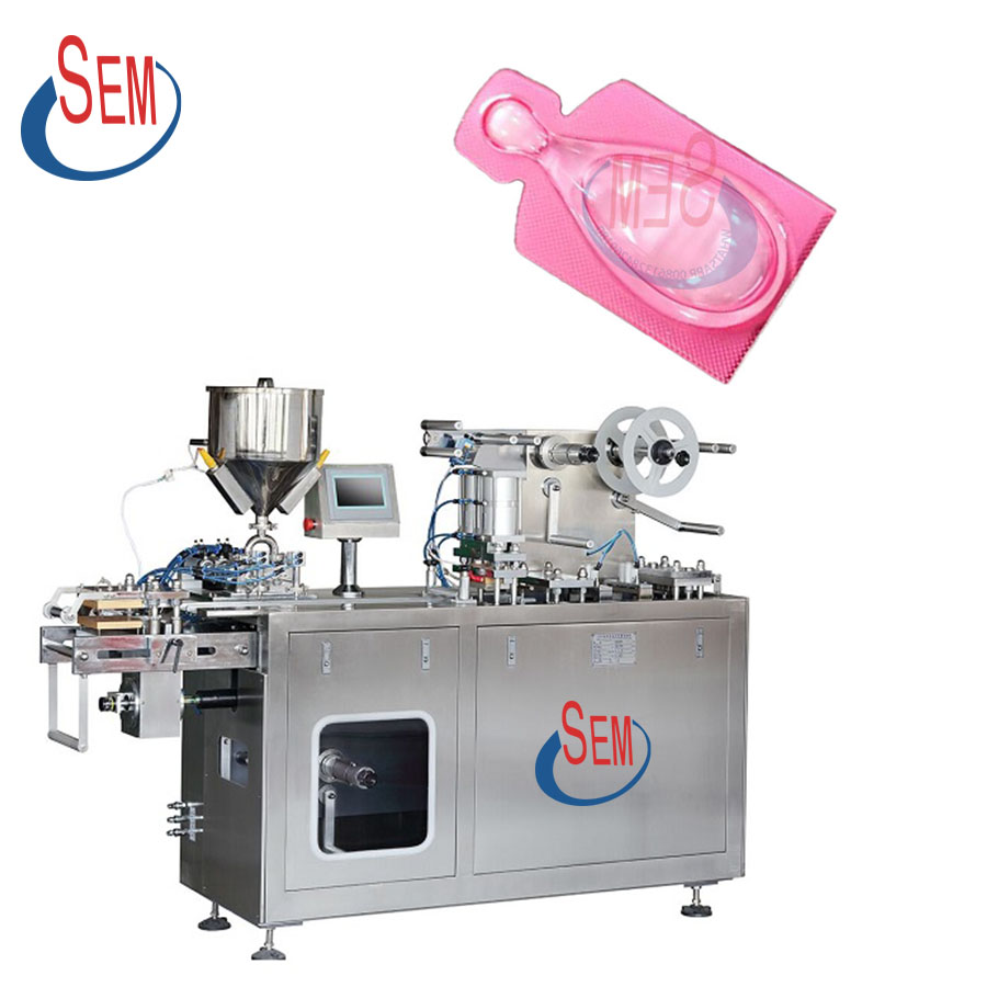 DPP-140 Automatic car perfume liquid blister packing machine