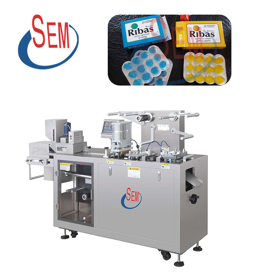 Automatic Chocolate Candy Pill Blister Packing Machine