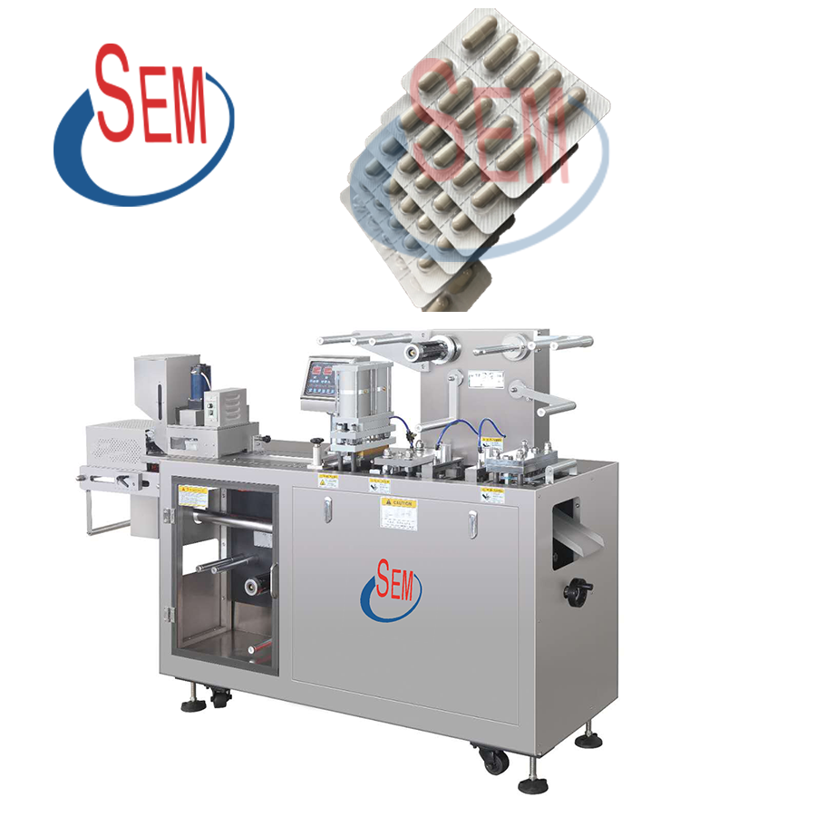 Double aluminum foil film automatic blister packing machine