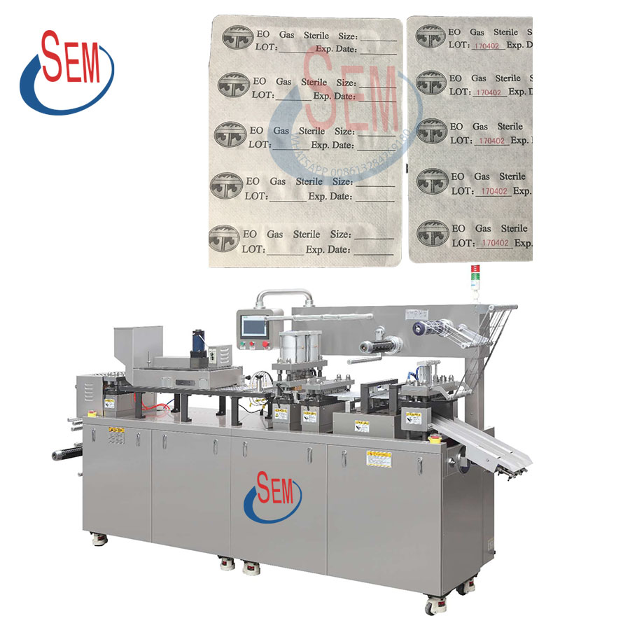 DPP250 Automatic alu-plastic mini pharmacy blister packing machine tablet