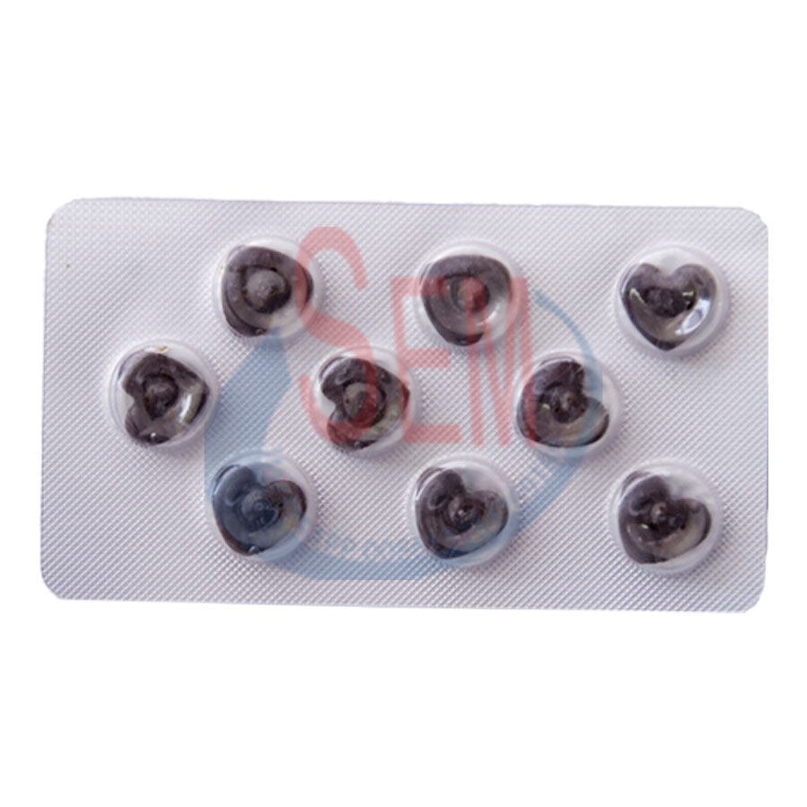 Aluminum plastic tablet capsule blister packing machine