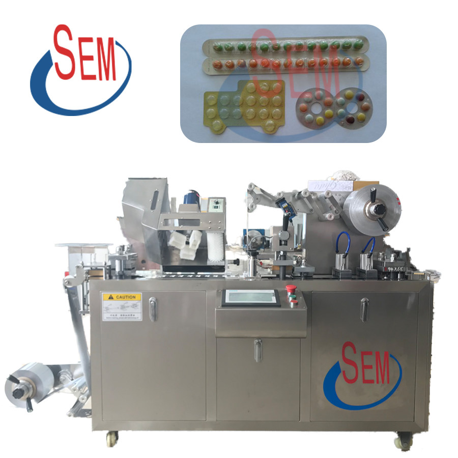 DPP-80 Automatic Alu Alu Blister Machine For Pill And Tablet Packing