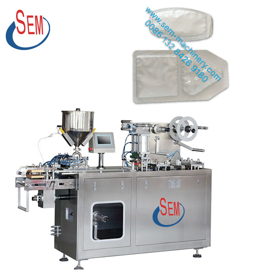 DPP140 Small blister liquid filling automatic chocolate blister packing machine