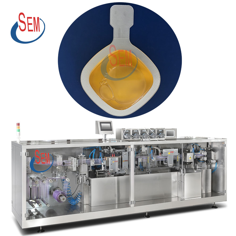 Automatic mono dose olive oil honey liquid forming filling sealing machine with manufacturer price