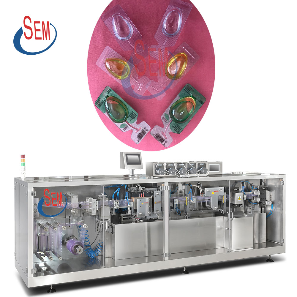 Automatic olive oil forming filling sealing liquid packing machine 