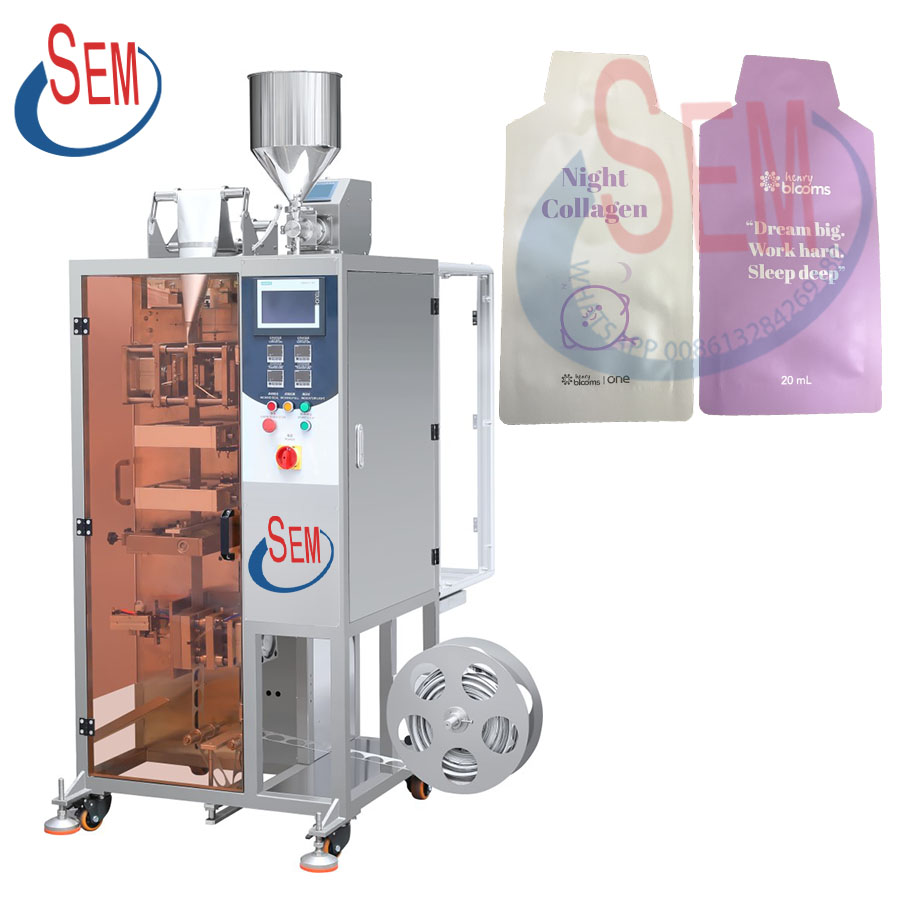 bottle shaped sachet packaging machine