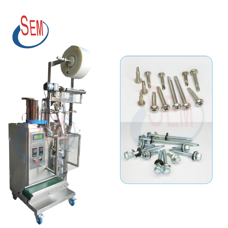 drywall screw plastic pouch bag packing machine for different size products