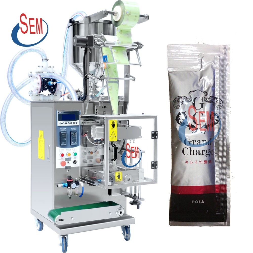 vertical Sachet Liquid Soap Shampoo Small Pouch Making Packing Machine price