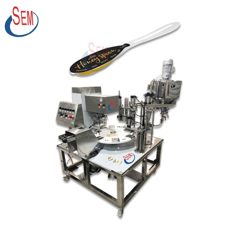 7g honey spoon filling and sealing machine