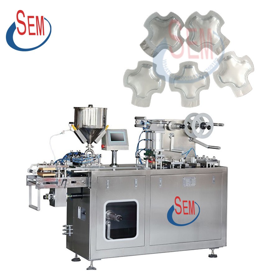 High standard automatic alu plastic alu alu blister packing machine