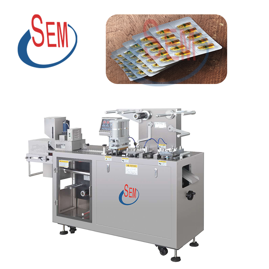 DPP 140 Automatic pharmaceutical mini blister capsule packaging machine