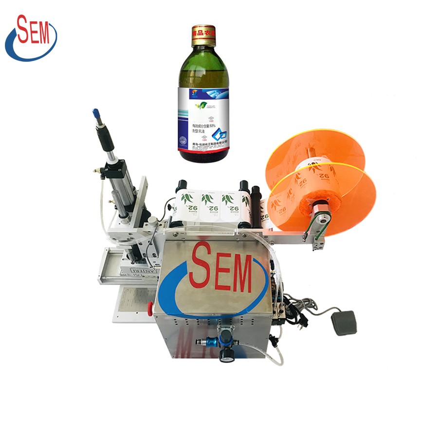 Semi-automatic / automatic labeling machine
