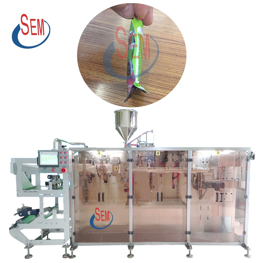 30ml Automatic stand up sachet pouch forming filling sealing packing machine